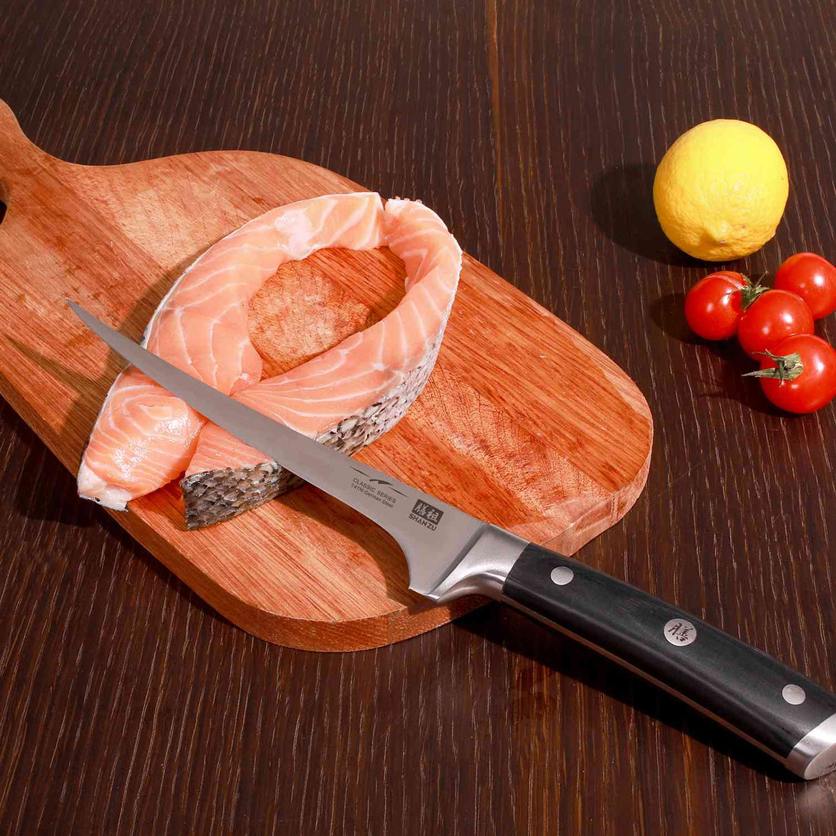 German Steel 7" Filet Knife | SHAN ZU Knives