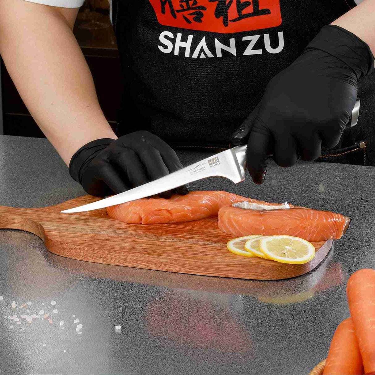 German Steel 7" Filet Knife | SHAN ZU Knives
