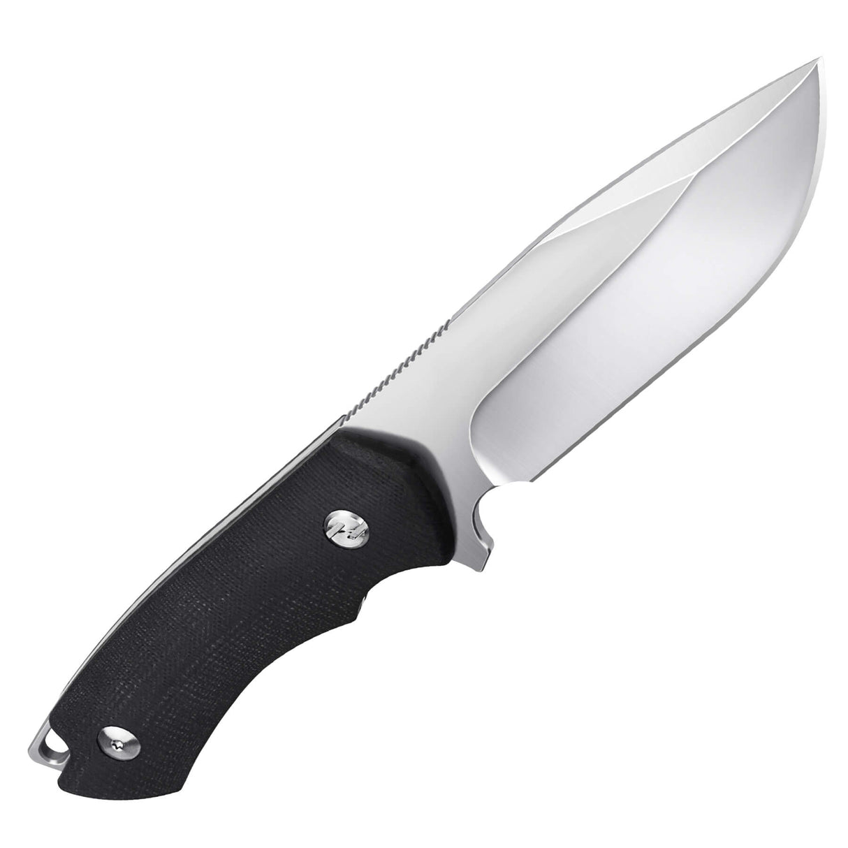 9.52" Black Vesta Saber Ground Fixed Blade Knife