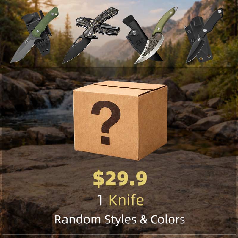 SHANZU EDC Folding Knife Mystery Box – Single Random Premium Pocket Knife