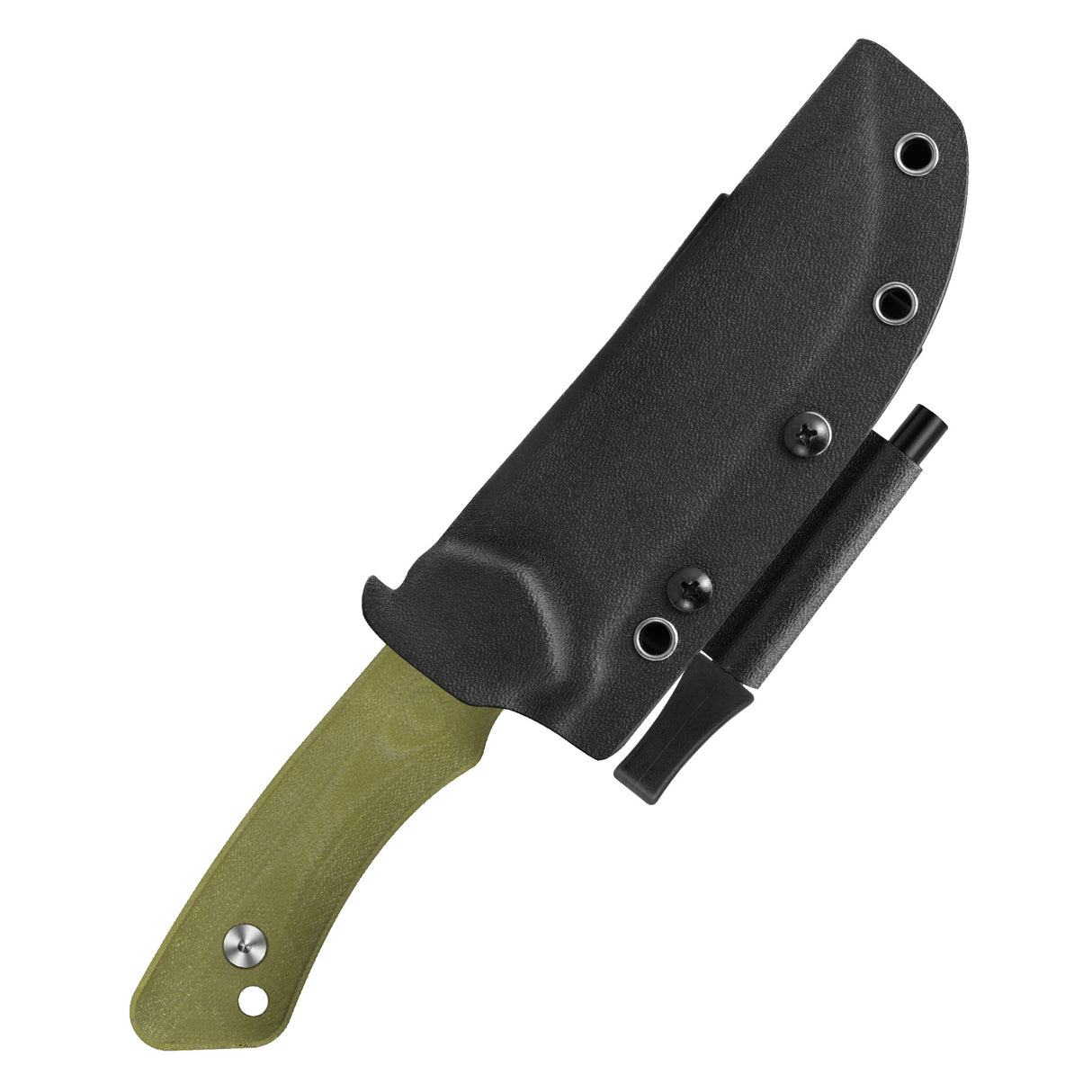 9.52" Green Vesta Saber Ground Fixed Blade Knife