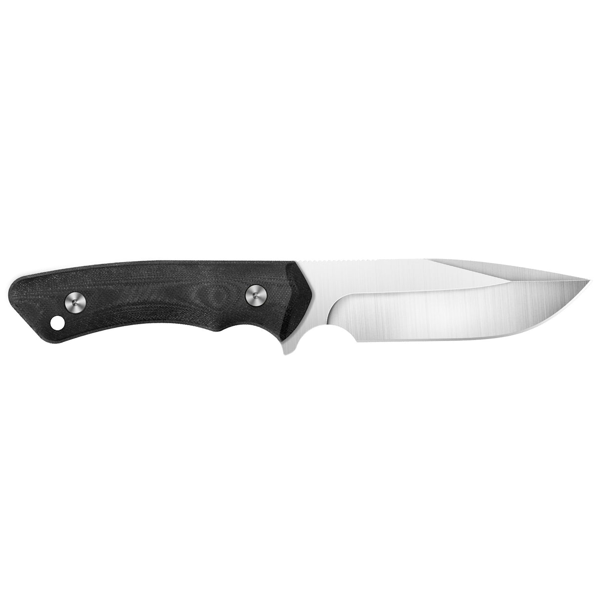 9.52" Black Vesta Saber Ground Fixed Blade Knife