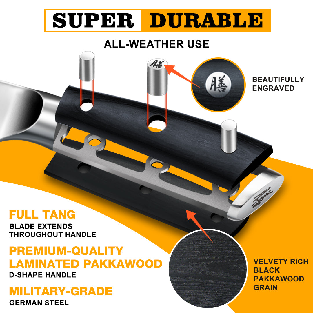 German Steel 7" Filet Knife | SHAN ZU Knives