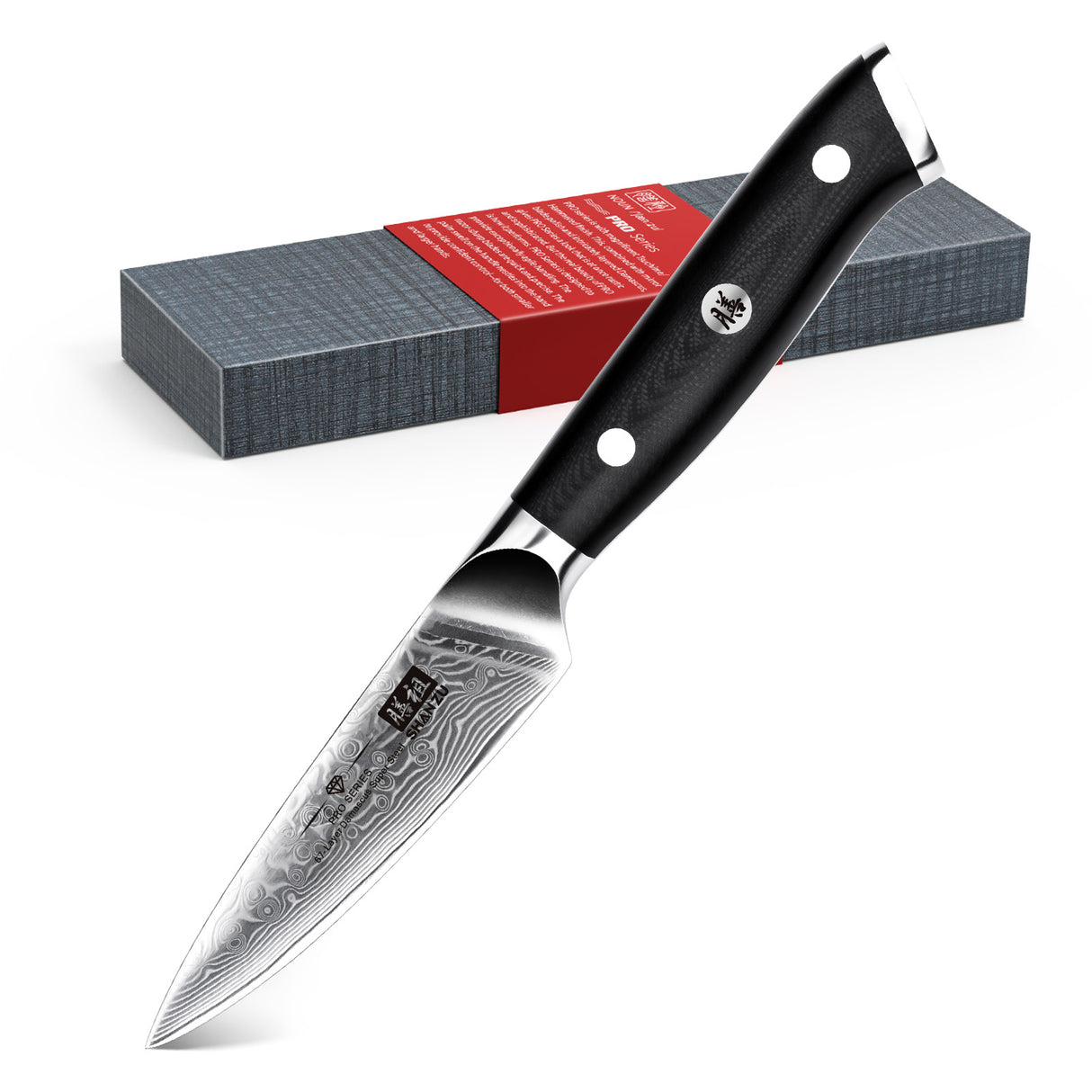 PRO Damascus Paring Knife