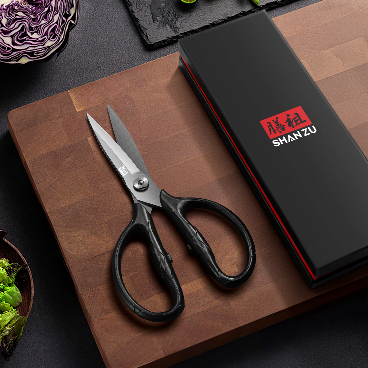 SHAN ZU Heavy-Duty Kitchen Scissors