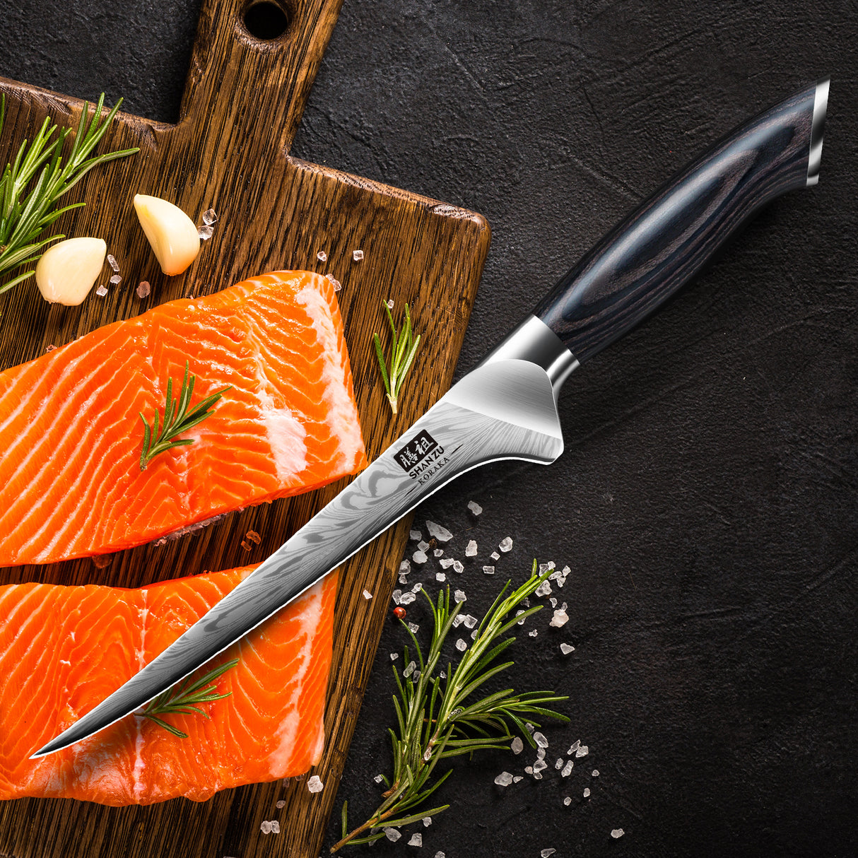 Koraka Series|SHAN ZU Fillet Knife 7 Inch