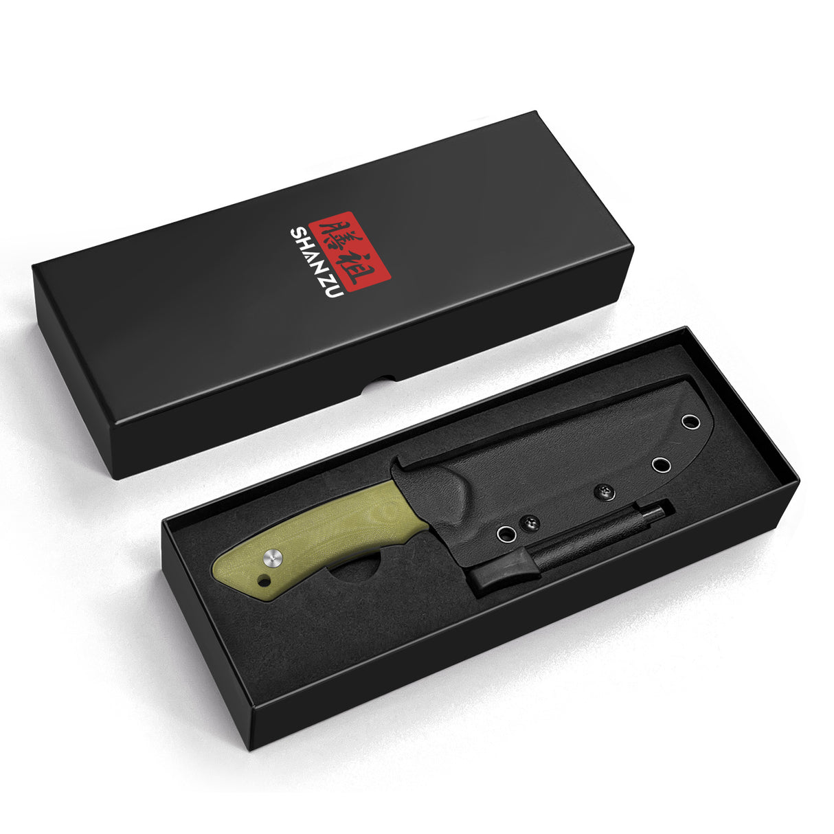 9.52" Green Vesta Saber Ground Fixed Blade Knife