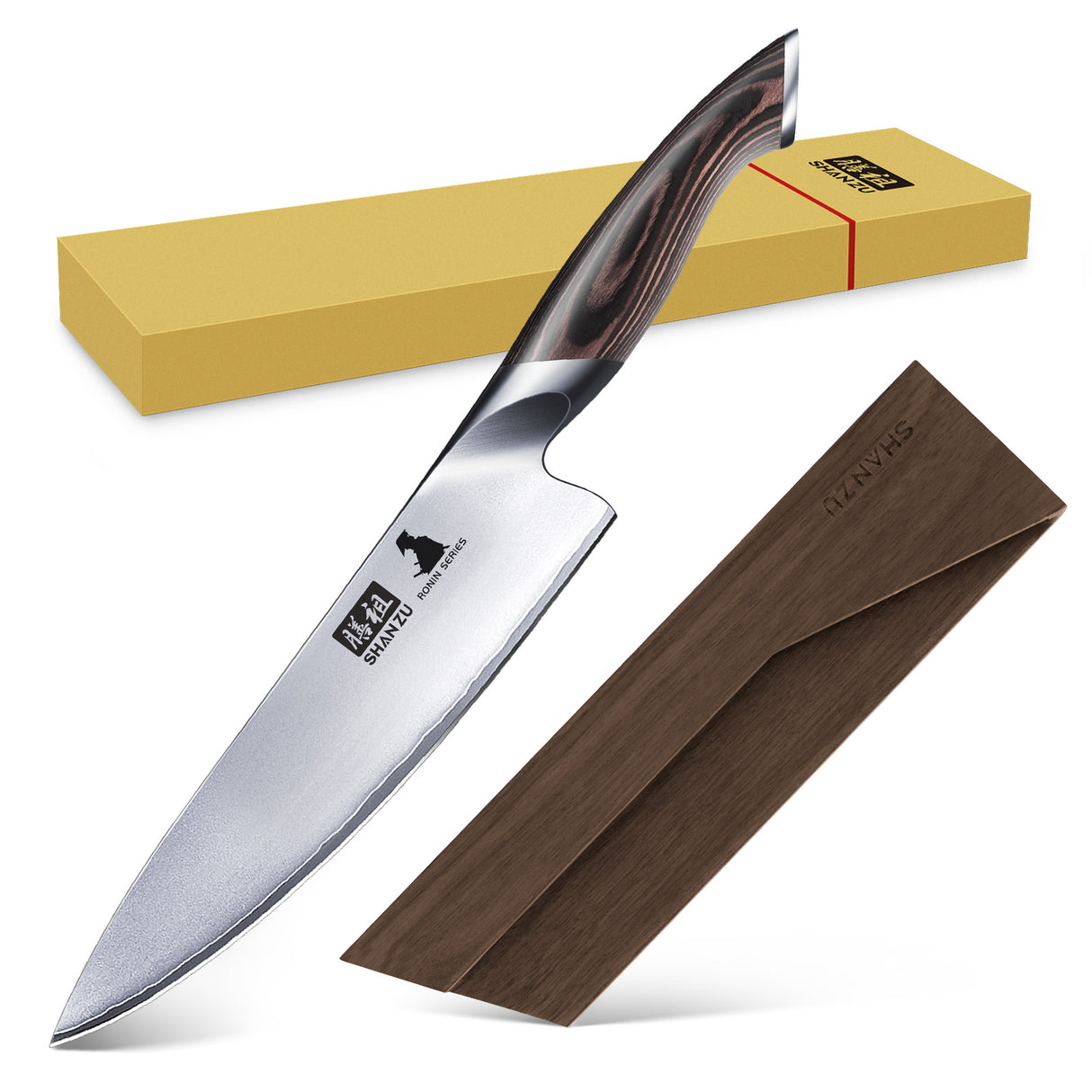 Ronin Japanese 8" Chef Knife+MAGNETIC KNIFE HOLDER