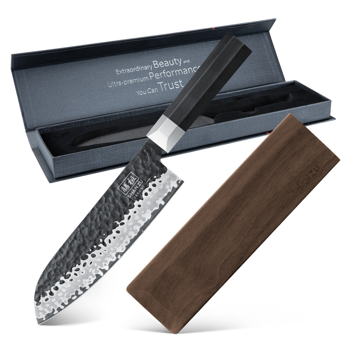 Takumi Japanese Gyuto Santoku Knife+MAGNE TICKNIFE HOLDER
