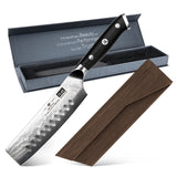 PRO Damascus Nakiri Knife+MAGNE TICKNIFE HOLDER