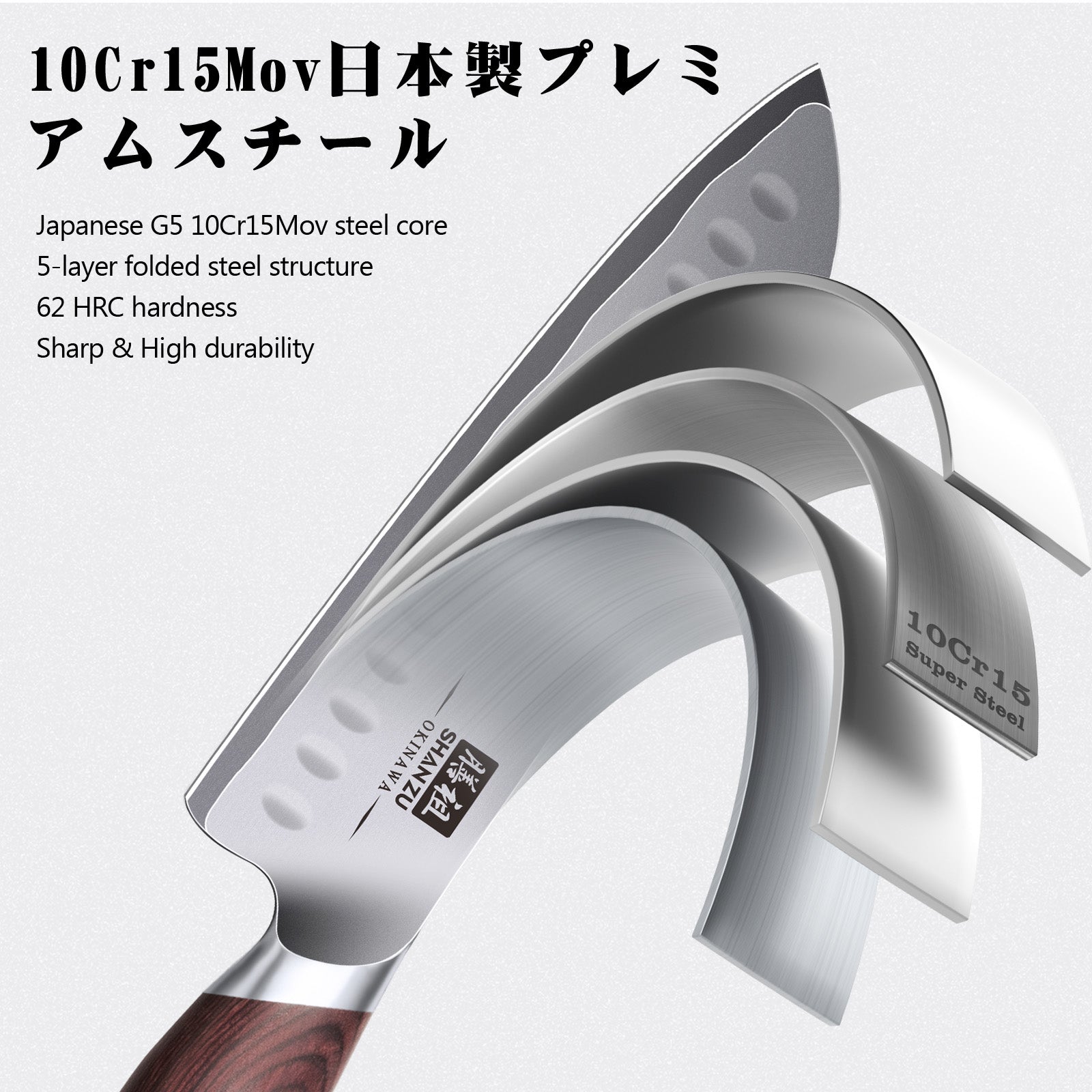 SHAN ZU 7 Inch Santoku Knife | OKINAWA Series – SHANZU GLOBAL SHOP