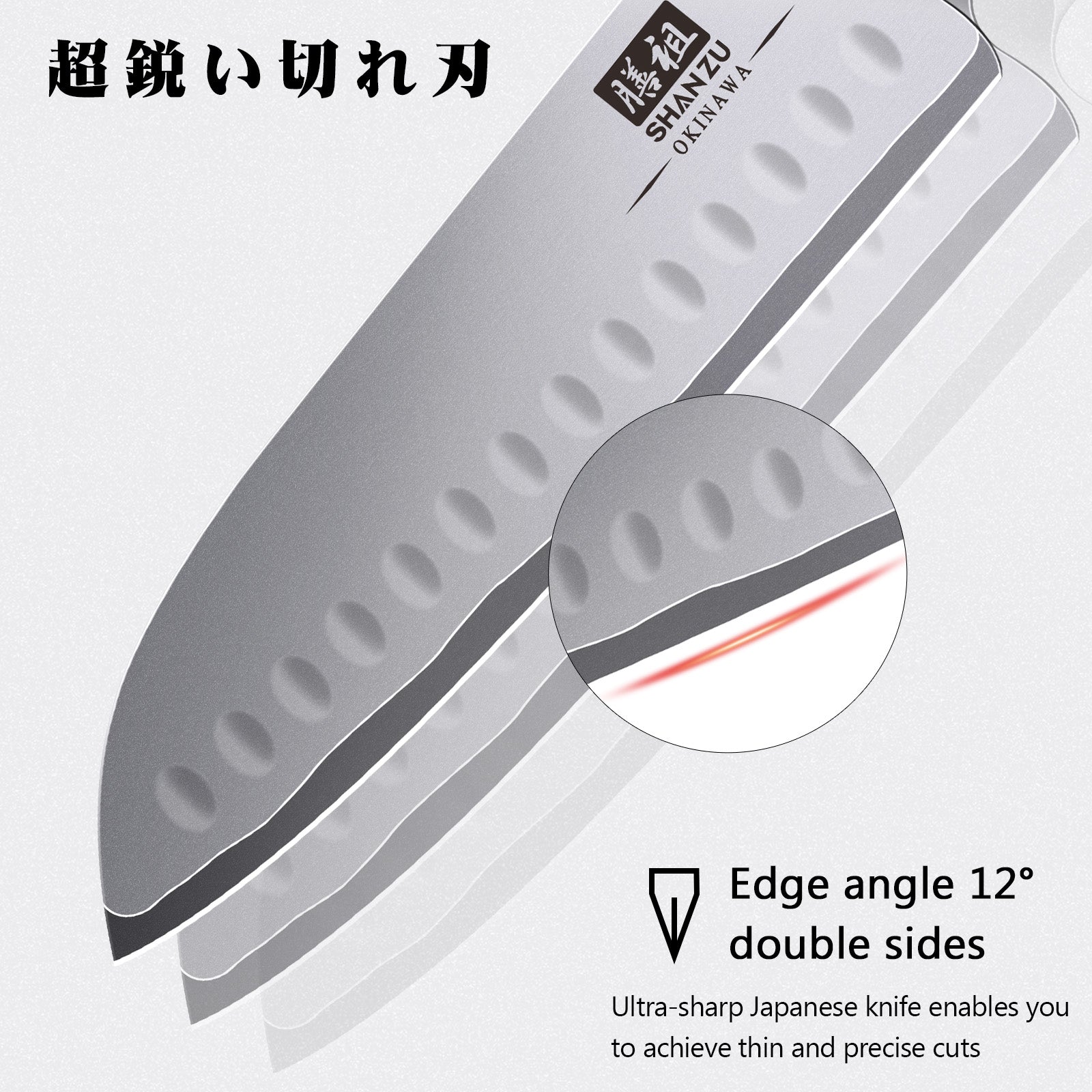 SHAN ZU 7 Inch Santoku Knife | OKINAWA Series – SHANZU GLOBAL SHOP