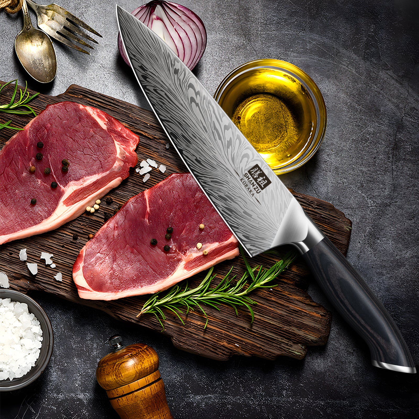 Koraka Series|SHAN ZU Chef Kitchen Knife – SHANZU GLOBAL SHOP