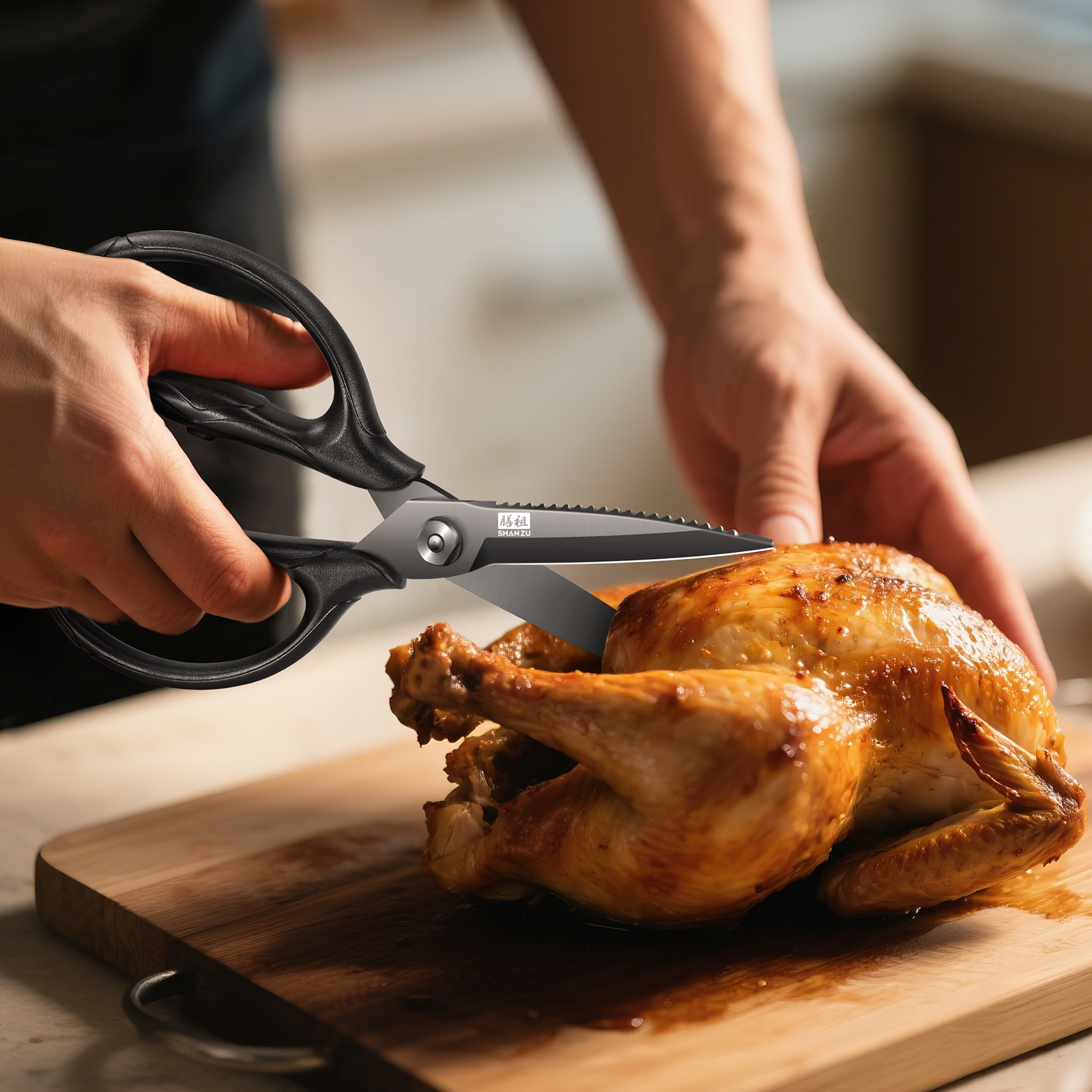 SHAN ZU Heavy-Duty Kitchen Scissors