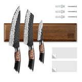 SHAN ZU Tengu Series – 4-Piece Set with Wooden Magnetic Knife Holder
