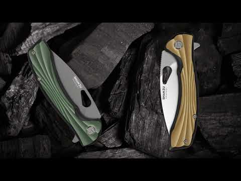 Peafowl Liner Locking Knife ZDF905 7.80 Blade & G10 Handle | SHAN ZU Pocket Folding Knives