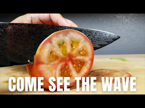 Sun Damascus Chef Knife